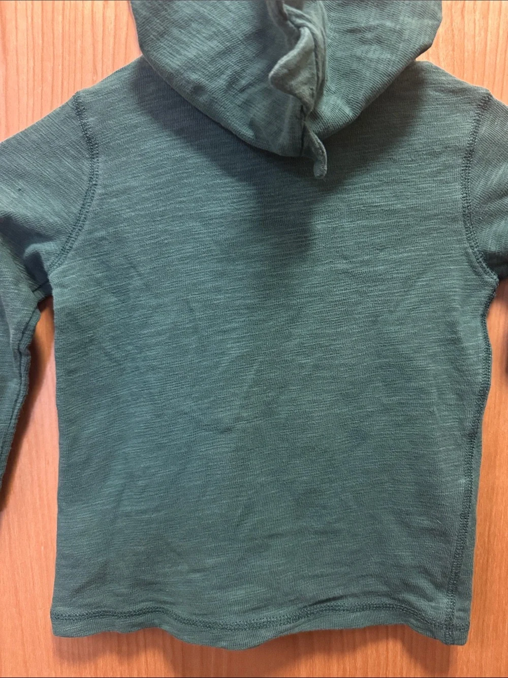EUC Green Carter’s size 3T hoodie with a dinosaur spiked hood.